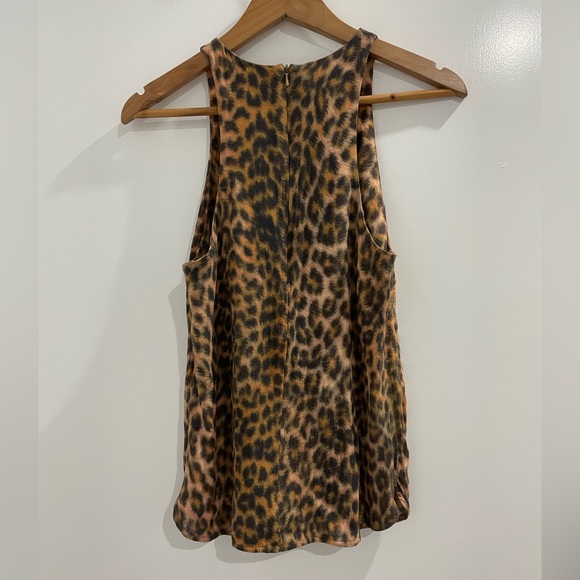 ZIMMERMANN Tank Top Leopard Print Size 0. - Picture 3 of 6